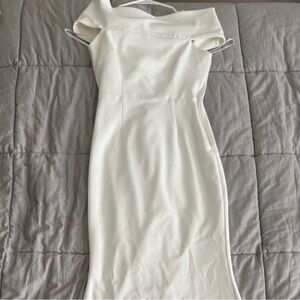 Katie May Strapless White Wedding Gown